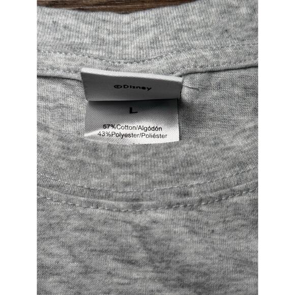 Women's Disney Mickey Mouse With Embroidered Flowers/Butterflies T-Shirt Large - Picture 5 of 8